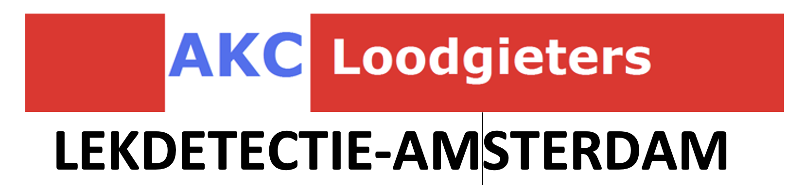 lekdetectie - loodgieter in Amsterdam